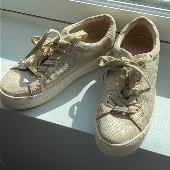 J/slides platform metallic snake sneaker - Picture 3 of 4